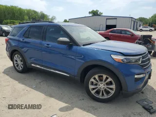 2020 Ford Explorer XLT z VIN 1FMSK7DH0LGA35382, wystawiony jako Copart lot #52282075 z przebiegiem 93 788 mil mil oraz Szkoda całkowita • Salvage title. Historia ofert i sprzedaży dostępna na DreamBid. Obrazek 4.