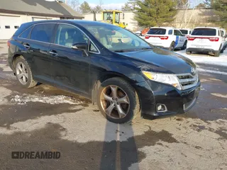 2013 Toyota Venza LE with VIN 4T3BK3BB6DU083857, listed as a IAAI auction lot 41395672 with 101,615 mi miles. Bid and sale history available at carsss.com. Image 1.