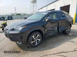 2019 Lexus NX 300 with VIN JTJBARBZ1K2210620, listed as a Copart auction lot 58600295 with 48,730 mi miles and Salvage title. Bid and sale history available at DreamBid. Image 1.