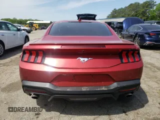 2024 Ford Mustang EcoBoost with VIN 1FA6P8TH8R5118681, listed as a Copart auction lot 53225195 with 7,564 mi miles and Clean Title. Bid and sale history available at carsss.com. Image 6.