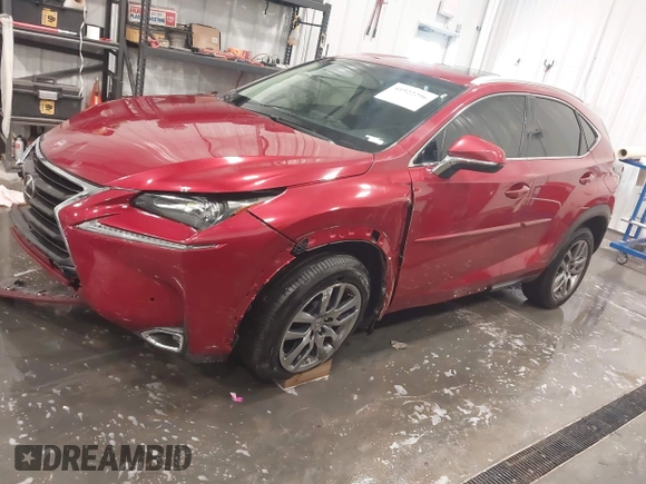 2016 Lexus NX 200t with VIN JTJYARBZ0G2049713, listed as a IAAI auction lot 41922296 with 132,526 mi miles. Bid and sale history available at carsss.com. Image 2.