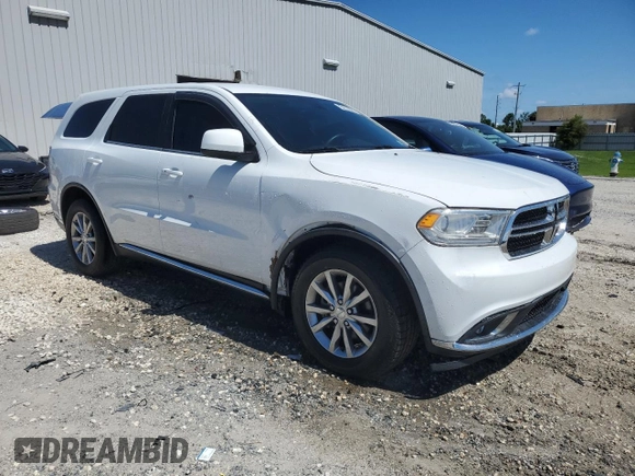 2018 Dodge Durango SXT with VIN 1C4RDHAG4JC100852, listed as a Copart auction lot 61000185 with 89,761 mi miles and Clean title. Bid and sale history available at DreamBid. Image 4.