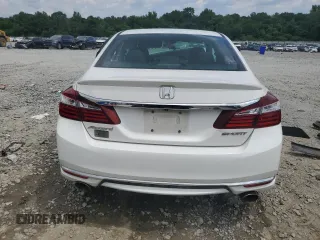 2016 Honda Accord Sport with VIN 1HGCR2F57GA240959, listed as a Copart auction lot 61843115 with Not provided miles and Salvage title. Bid and sale history available at DreamBid. Image 6.