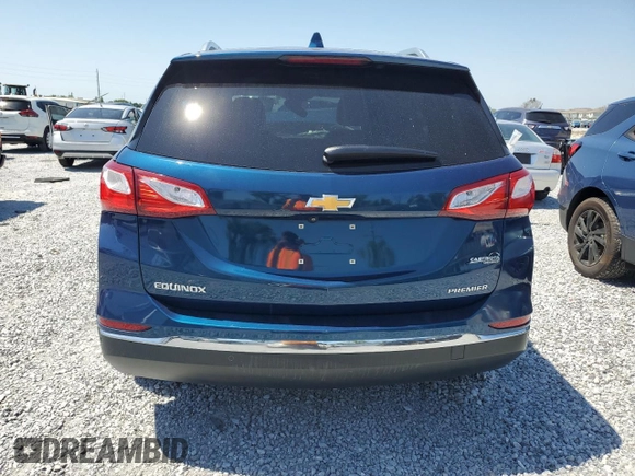 2021 Chevrolet Equinox Premier with VIN 2GNAXNEV4M6131387, listed as a Copart auction lot 56708535 with 37,951 mi miles and Non repairable. Bid and sale history available at DreamBid. Image 6.