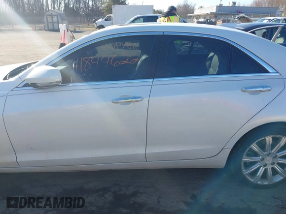 2016 Cadillac ATS Sedan Luxury Collection AWD with VIN 1G6AH5SX5G0106431, listed as a IAAI auction lot 41844622 with 124,759 mi miles. Bid and sale history available at carsss.com. Image 15.
