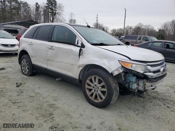 2013 Ford Edge SEL with VIN 2FMDK4JC3DBA93477, listed as a Copart auction lot 83619474 with 167,216 mi miles and Salvage Title. Bid and sale history available at carsss.com. Image 4.