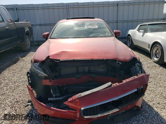 2019 Volvo S60 Momentum with VIN 7JR102FK3KG004077, listed as a Copart auction lot 56112404 with 32,166 mi miles and Salvage Title. Bid and sale history available at carsss.com. Image 5.
