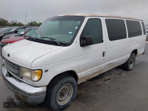 1998 Ford Econoline Wagon XL z VIN 1FBSS31L4WHB74004, wystawiony jako IAAI lot #41912360 z przebiegiem 458 615 mil mil oraz . Historia ofert i sprzedaży dostępna na DreamBid. Obrazek 2.