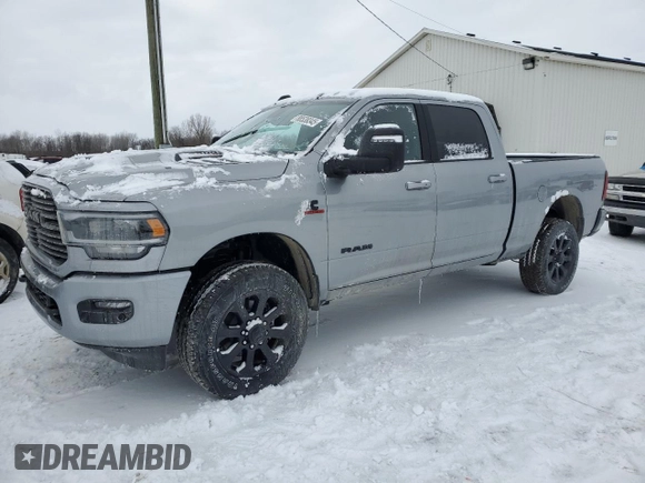 2023 Ram 2500 Laramie with VIN 3C6UR5FLXPG637545, listed as a Copart auction lot 88538345 with 236 mi miles and Clean Title. Bid and sale history available at carsss.com. Image 1.