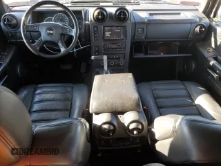 2007 Hummer H2 SUV with VIN 5GRGN23U17H102573, listed as a Copart auction lot 87509815 with 182,993 mi miles and Salvage Title. Bid and sale history available at carsss.com. Image 8.