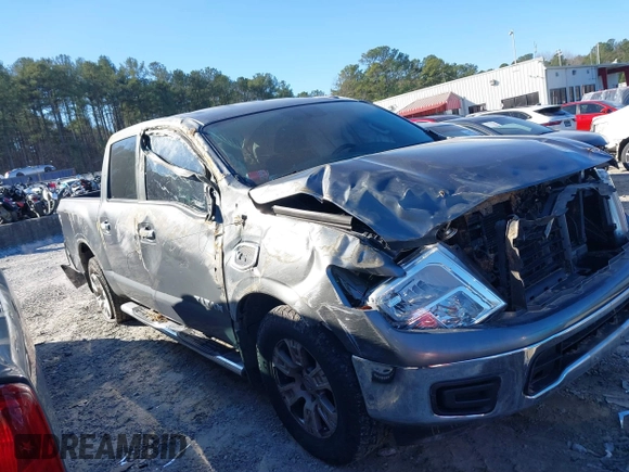 2017 Nissan Titan SV with VIN 1N6AA1EK5HN516884, listed as a IAAI auction lot 41225719 with 109,749 mi miles and . Bid and sale history available at DreamBid. Image 6.