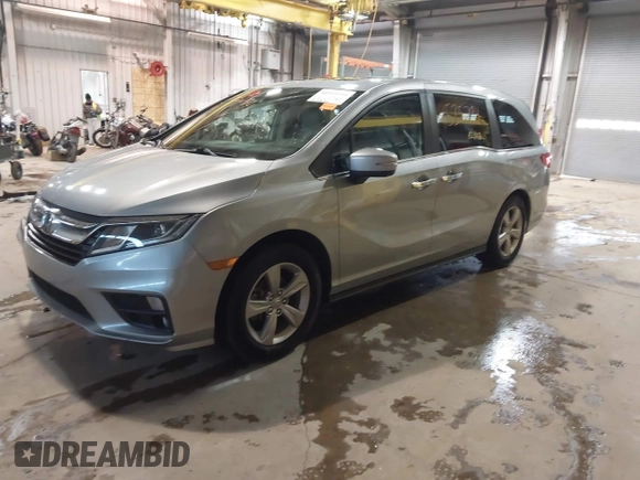 2020 Honda Odyssey EX-L with VIN 5FNRL6H76LB042228, listed as a IAAI auction lot 41535294 with 82,063 mi miles. Bid and sale history available at carsss.com. Image 2.