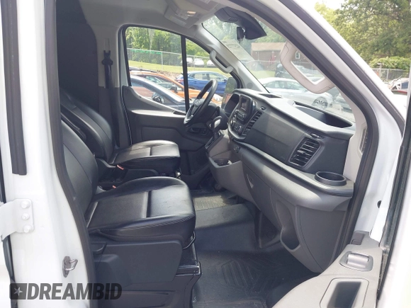 2021 Ford Transit Cargo with VIN 1FTYE1Y82MKA02296, listed as a IAAI auction lot 42377720 with 50,942 mi miles and . Bid and sale history available at DreamBid. Image 5.