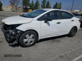 2020 Nissan Versa S with VIN 3N1CN8DV4LL885963, listed as a Copart auction lot 56953995 with 106,541 mi miles and Salvage title. Bid and sale history available at DreamBid. Image 1.