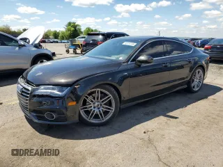 2014 Audi A7 Prestige with VIN WAU2MAFC6EN052003, listed as a Copart auction lot 56135395 with 75,142 mi miles and Salvage title. Bid and sale history available at DreamBid. Image 1.