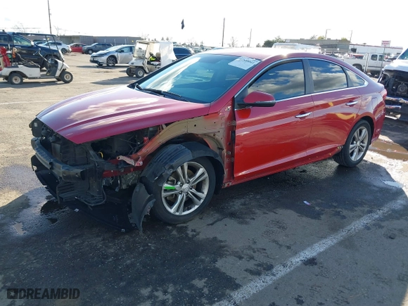 2019 Hyundai Sonata Sport with VIN 5NPE34AF2KH787482, listed as a IAAI auction lot 41540041 with 127,873 mi miles. Bid and sale history available at carsss.com. Image 18.