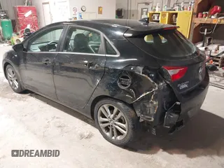2016 Hyundai Elantra GT with VIN KMHD35LH2GU266352, listed as a IAAI auction lot 41754614 with 155,650 mi miles. Bid and sale history available at carsss.com. Image 3.
