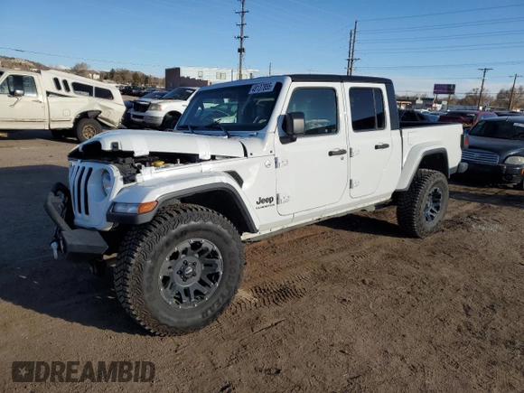 2021 Jeep Gladiator Sport S с VIN 1C6HJTAG3ML508147, выставлен на аукционе Copart как лот 48137855 с пробегом 43 407 миль миль и Списание • Salvage title. История ставок и продаж доступна на DreamBid. Изображение 1.