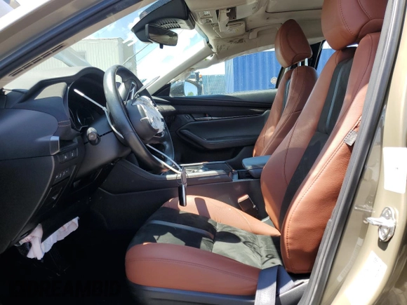 2024 Mazda 3 Carbon Edition with VIN 3MZBPBXY7RM402746, listed as a Copart auction lot 61170235 with 42,740 mi miles and Non repairable. Bid and sale history available at DreamBid. Image 7.