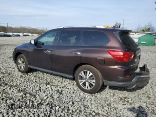 2019 Nissan Pathfinder SL with VIN 5N1DR2MM3KC611962, listed as a Copart auction lot 52697465 with 53,768 mi miles and Salvage Title. Bid and sale history available at carsss.com. Image 2.