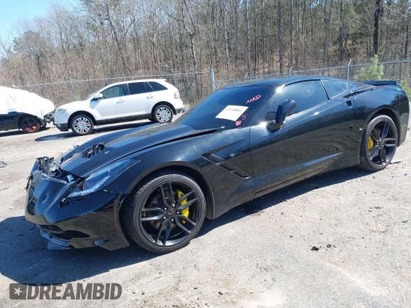 2016 Chevrolet Corvette 1LT with VIN 1G1YB2D77G5116429, listed as a IAAI auction lot 41608805 with 115,521 mi miles. Bid and sale history available at carsss.com. Image 18.