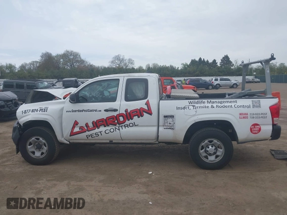 2017 Toyota Tacoma SR with VIN 5TFSX5EN8HX050735, listed as a IAAI auction lot 42156396 with 258,227 mi miles and . Bid and sale history available at DreamBid. Image 14.