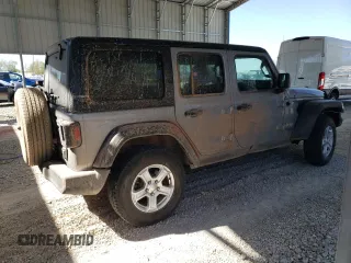 2020 Jeep Wrangler Unlimited Sport S z VIN 1C4HJXDN3LW181580, wystawiony jako Copart lot #53242035 z przebiegiem 114 569 mil mil oraz Szkoda całkowita • Salvage title. Historia ofert i sprzedaży dostępna na DreamBid. Obrazek 3.
