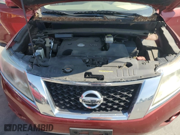 2013 Nissan Pathfinder S with VIN 5N1AR2MN4DC659470, listed as a Copart auction lot 62010985 with 135,108 mi miles and Clean title. Bid and sale history available at DreamBid. Image 12.