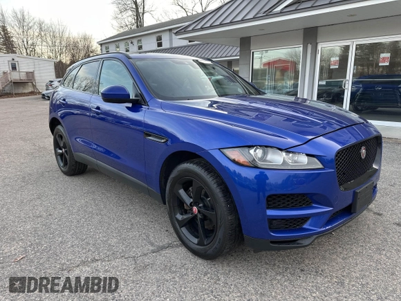 2020 Jaguar F-Pace 25t Premium z VIN SADCJ2FX7LA633057, wystawiony jako IAAI lot #41808796 z przebiegiem 145 537 mil mil oraz . Historia ofert i sprzedaży dostępna na DreamBid. Obrazek 1.