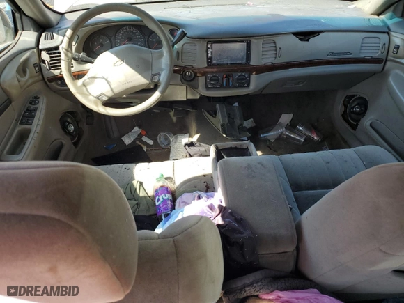 2003 Chevrolet Impala with VIN 2G1WF52E539265918, listed as a Copart auction lot 48145215 with 0 mi miles and Salvage Title. Bid and sale history available at carsss.com. Image 8.