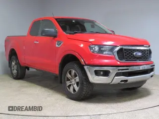 2020 Ford Ranger XL with VIN 1FTER1FH2LLA02365, listed as a Copart auction lot 43109825 with 103,108 mi miles and Salvage Title. Bid and sale history available at carsss.com. Image 1.