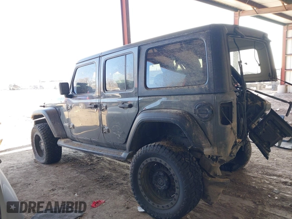 2020 Jeep Wrangler Unlimited Sport S с VIN 1C4HJXDG1LW189100, выставлен на аукционе IAAI как лот 40994680 с пробегом 172 039 миль миль и . История ставок и продаж доступна на DreamBid. Изображение 15.