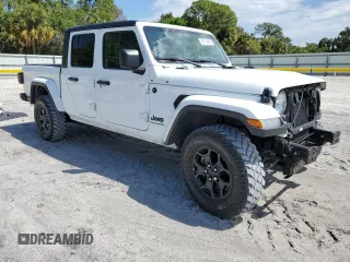 2022 Jeep Gladiator Texas Trail with VIN 1C6HJTAG6NL100369, listed as a Copart auction lot 49114495 with 37,626 mi miles and Salvage title. Bid and sale history available at DreamBid. Image 4.