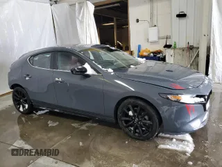 2024 Mazda 3 S Carbon Edition with VIN JM1BPBLM9R1651875, listed as a Copart auction lot 41508465 with 17,802 mi miles and Salvage title. Bid and sale history available at DreamBid. Image 4.