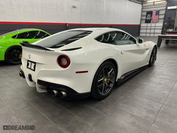 2016 Ferrari F12berlinetta with VIN ZFF74UFA2G0214140, listed as a Copart auction lot 81488384 with NaN miles and Clean Title. Bid and sale history available at carsss.com. Image 4.
