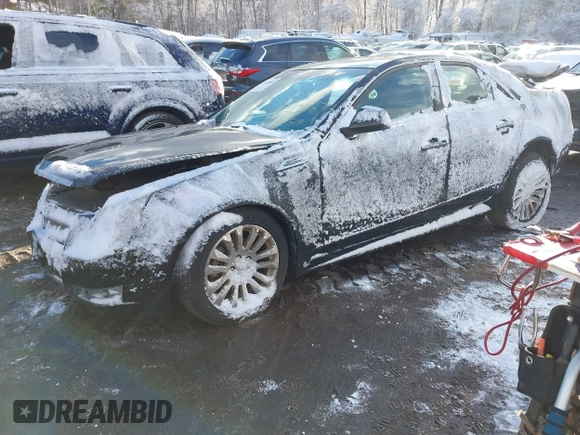 2010 Cadillac CTS Performance with VIN 1G6DL5EV4A0109706, listed as a IAAI auction lot 41355556 with 239,748 mi miles. Bid and sale history available at carsss.com. Image 2.