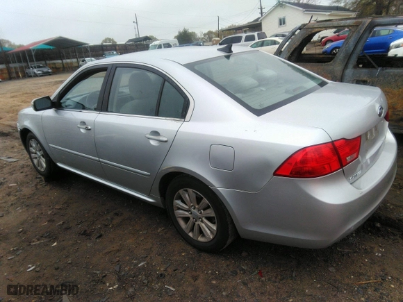 2010 Kia Optima LX with VIN KNAGG4A8XA5414877, listed as a IAAI auction lot 41929987 with 138,279 mi miles. Bid and sale history available at carsss.com. Image 3.