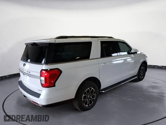 2022 Ford Expedition Max XLT with VIN 1FMJK1HT5NEA58324, listed as a Copart auction lot 63976313 with 18,756 mi miles and Clean title. Bid and sale history available at DreamBid. Image 3.