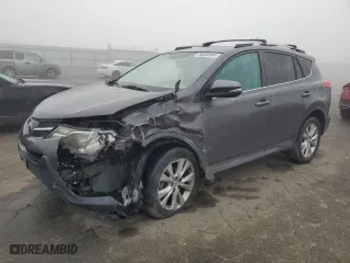 2015 Toyota RAV4 Limited with VIN 2T3YFREV8FW218654, listed as a Copart auction lot 86008904 with 167,995 mi miles and Salvage Title. Bid and sale history available at carsss.com. Image 1.
