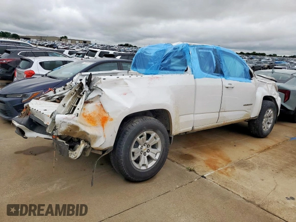 2022 Chevrolet Colorado 2WD LT with VIN 1GCHSCEA6N1118071, listed as a Copart auction lot 59572685 with 63,334 mi miles and Salvage title. Bid and sale history available at DreamBid. Image 3.