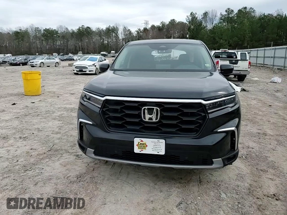 2025 Honda Pilot EX-L z VIN 5FNYG1H40SB015128, wystawiony jako Copart lot #48028125 z przebiegiem Nie podano mil oraz Szkoda całkowita • Salvage title. Historia ofert i sprzedaży dostępna na DreamBid. Obrazek 12.
