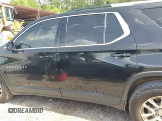 2018 Chevrolet Traverse LT Cloth with VIN 1GNERGKW6JJ281682, listed as a IAAI auction lot 42467609 with 199,580 mi miles and . Bid and sale history available at DreamBid. Image 14.