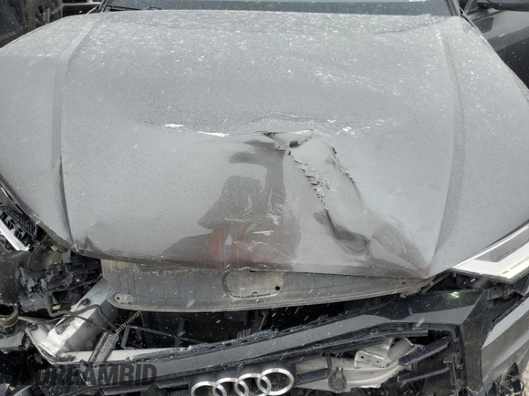 2021 Audi Q8 Premium with VIN WA1AVAF19MD004052, listed as a Copart auction lot 44625595 with 75,430 mi miles and Salvage Title. Bid and sale history available at carsss.com. Image 11.