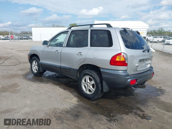 2002 Hyundai Santa Fe GLS with VIN KM8SC73D62U209998, listed as a IAAI auction lot 41915060 with 228,451 mi miles. Bid and sale history available at carsss.com. Image 3.