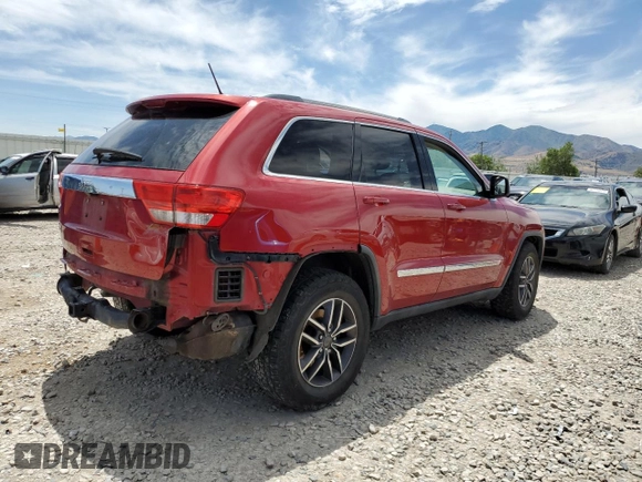 2011 Jeep Grand Cherokee Laredo with VIN 1J4RR4GG5BC543248, listed as a Copart auction lot 61735955 with 153,547 mi miles and Salvage title. Bid and sale history available at DreamBid. Image 3.