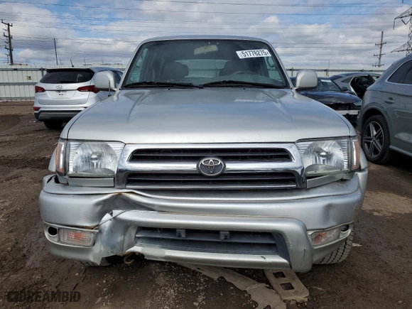 2000 Toyota 4Runner Limited with VIN JT3HN87R4Y9039984, listed as a Copart auction lot 51776275 with 125,046 mi miles and Clean Title. Bid and sale history available at carsss.com. Image 5.