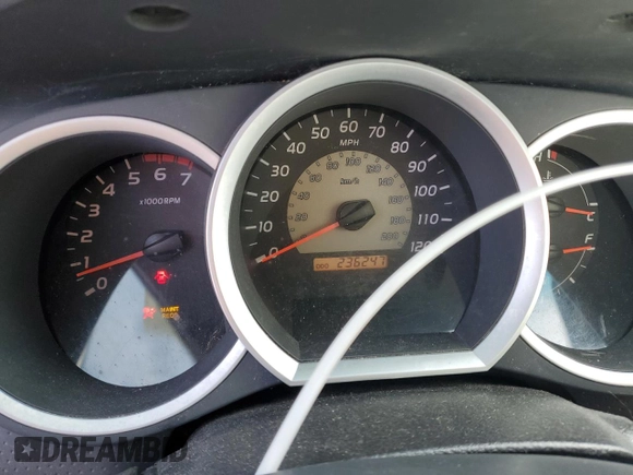 2008 Toyota Tacoma PreRunner with VIN 3TMJU62N28M070287, listed as a Copart auction lot 83001024 with 236,247 mi miles and Salvage Title. Bid and sale history available at carsss.com. Image 9.