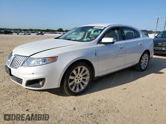 2012 Lincoln MKS with VIN 1LNHL9DR1CG806329, listed as a Copart auction lot 52293485 with 115,762 mi miles and Salvage Title. Bid and sale history available at carsss.com. Image 1.