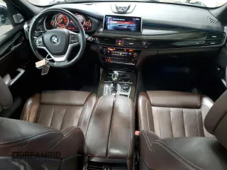2017 BMW X5 xDrive50i with VIN 5UXKR6C57H0J84002, listed as a Copart auction lot 62474004 with 109,029 mi miles and Salvage title. Bid and sale history available at DreamBid. Image 8.