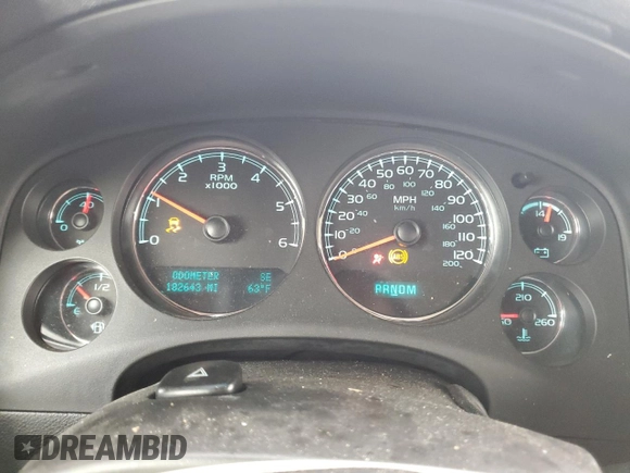 2014 Chevrolet Tahoe LTZ z VIN 1GNSCCE08ER159286, wystawiony jako Copart lot #80336434 z przebiegiem 182 643 mil mil oraz Szkoda całkowita • Salvage title. Historia ofert i sprzedaży dostępna na DreamBid. Obrazek 9.